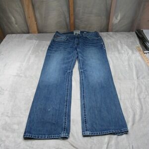 Ariat Jeans Mens 34x30 Medium Wash Denim Durango M4 Coltrane Relaxed Boot Cut
